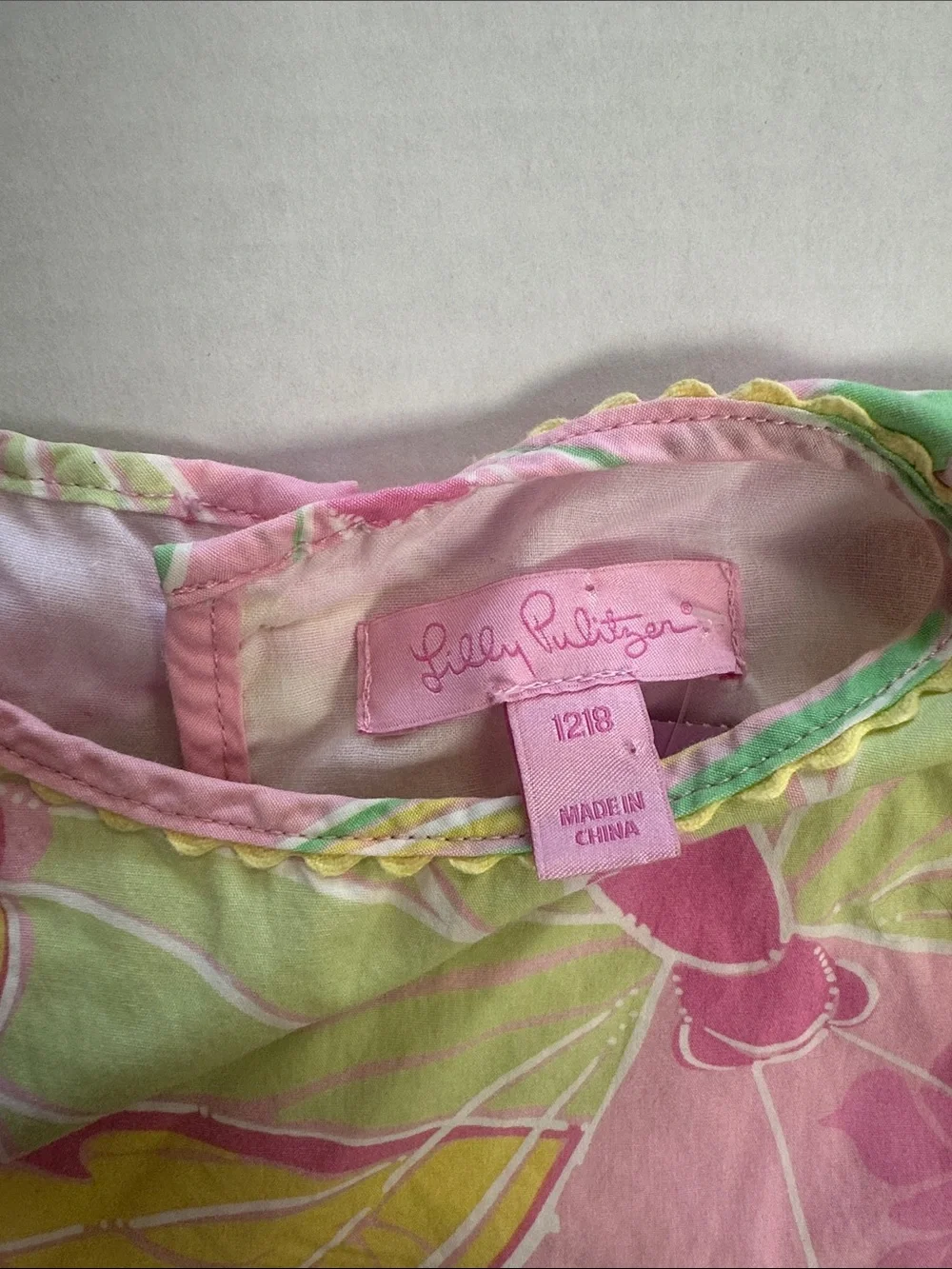 Lilly Pulitzer Swing Top Bloomers 12-18m